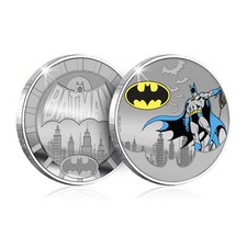DC Comics Superhero Batman Silver Coin Colour Collection 2023 - The Batman