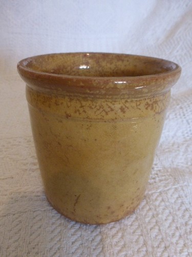 Ancien pot confiture graisse - ancien,