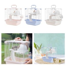 2 niveaux enceinte de cage de hamster pour le rat souris multifonctionnel