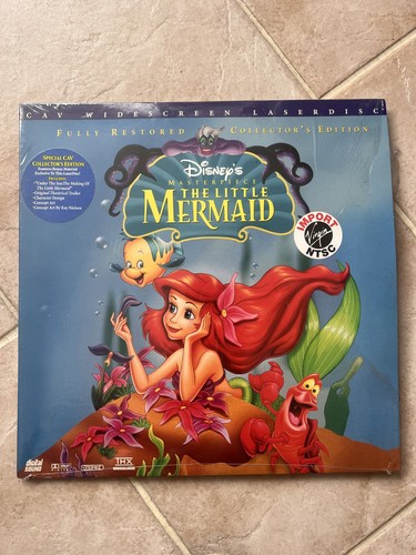 Laserdisc the little mermaid - laserdisc,