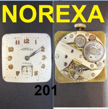 norexa cal eta venus movement movement manual old wrist watch for parts vintage