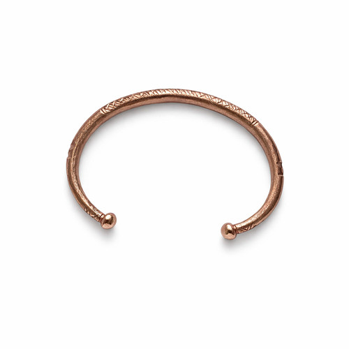 Bracelet jonc cuivre massif - jonc,