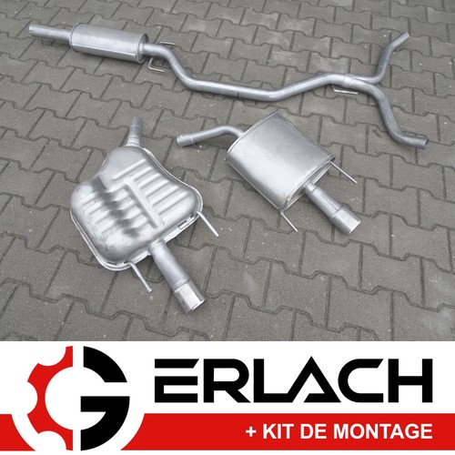 Echappement silencieux pour