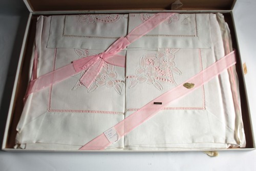 Ancienne parure lit drap - ancienne,