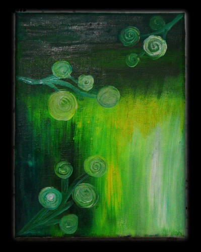Peinture huile sur toile - à, l'huile