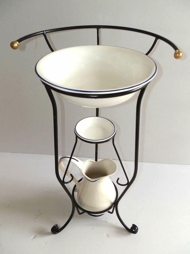 Ensemble toilette bol pichet - toilette,