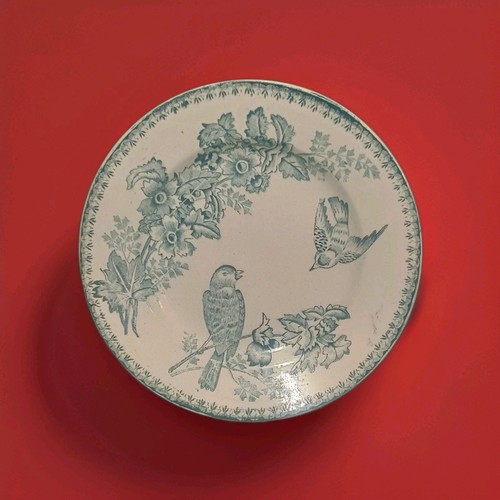 Ancienne assiette terre - ancienne, de