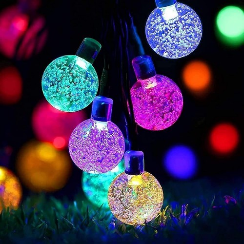 Guirlande solaire led - guirlande, 7m