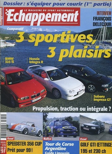 Echappement 370 1998 - echappement, n°370
