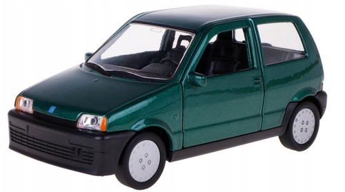 Welly fiat cinquecento - fiat, green