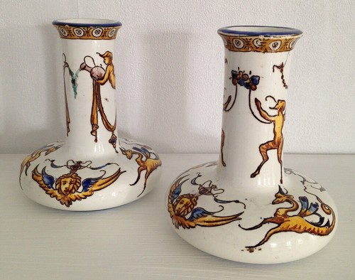 Paire petits vases - de,