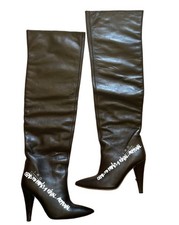 Bottes en Cuir Iro Noir