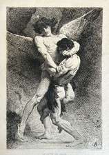 Léon Bonnat Gravure Eau Forte