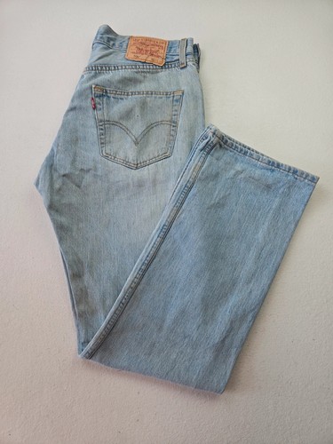 Jean levi 501 bleu unisexe - jean,