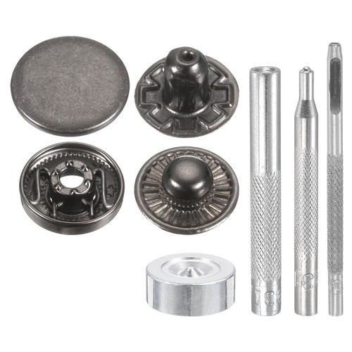 42set 15mm leather snap - 42set,