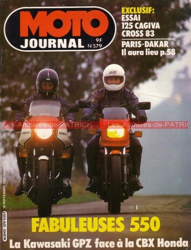 Moto journal 579 essai honda - essai,