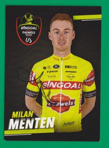 Cyclisme carte cycliste milan - cycliste,