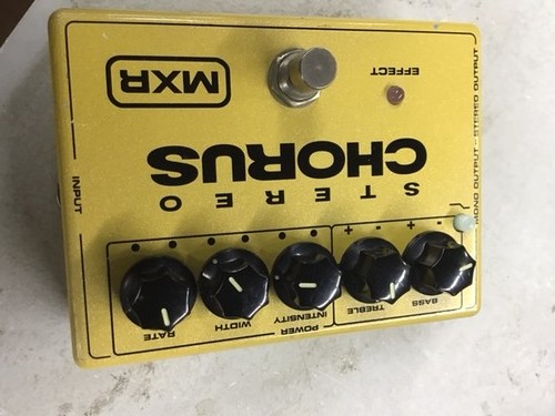 134 stereo chorus mxr - stereo,