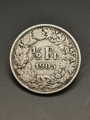 Franc suisse argent 1905 b - suisse,