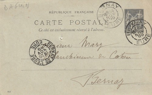 Bernay menneval entier - menneval,