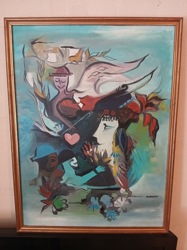 Patty manzini huile - huile, toile