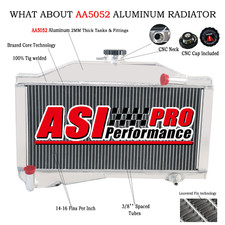 2-Rangées Radiateur pour