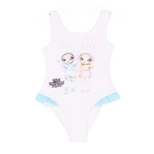 Maillot de bain fille ,Nana. Couleur rose. C