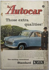 Original 'Autocar' Magazine: 18-08-1958: Simca Vedette Beaulieu, Mercedes Engine