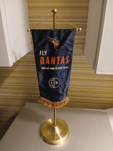 Ancien fanion drapeau - , de