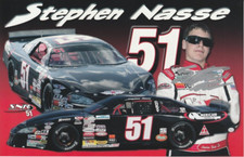 2010 STEPHEN NASSE signed ASA HERO PHOTO CARD POSTCARD RACING CHEVY nascar arca