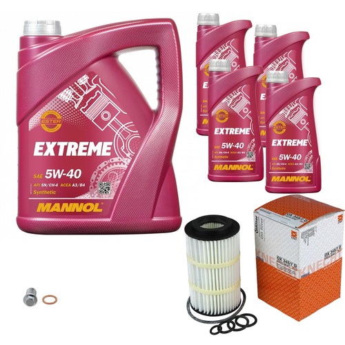Mahle inspection set mannol - set, 9