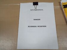 service manual for Ranger RCI2950DX and RCI2970DX 10 meter radio
