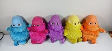 Set Of 5 Mini Hasbro Ragdoll's Boobah 2003 And 2004 Plush Beanbag 6 1/2" 