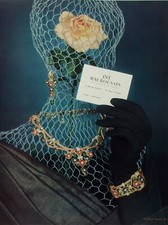 advertising JEWELRY M MAUBOUSSIN year 1954 No. A 4359
