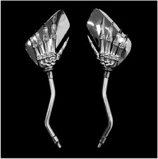 PAIRE de rétroviseurs Chrome
