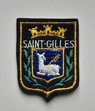 Ecusson brodé de Saint-Gilles (30)