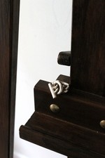 Hermès bague en argent