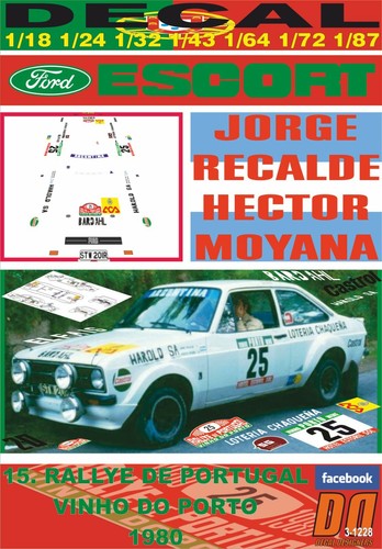 Decal ford escort - ford,