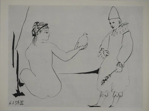 Pablo picasso comédie - picasso,