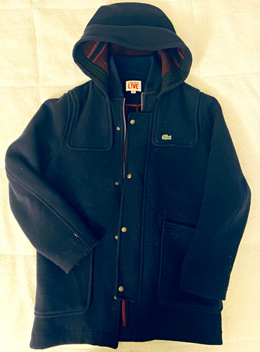Lacoste men wool hooded - men's,
