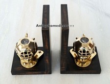 Ancienne boussole casque de