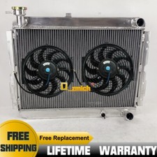 FOR TOYOTA LANDCRUISER 60 SERIES HJ60 HJ61 HJ62 ALUMINUM RADIATOR+FAN MANUAL
