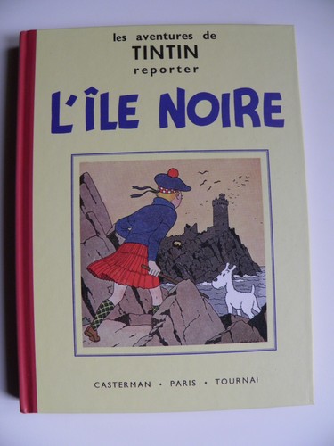 Tintin ile noire fac simile - tintin.l'ile,