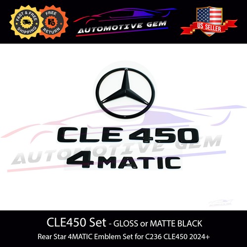 Cle450 coupe 4matic rear star - coupe,