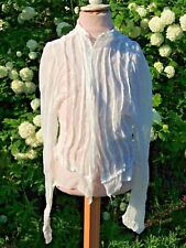 Antique White Corsage / Dress Top / Blouse for Women Vintage Suit