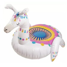 Giant Llama Inflatable Pool Ride On 160cm Water Float Mattress 14yo+