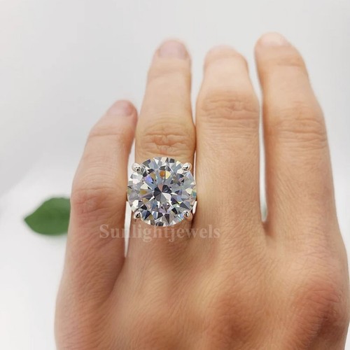 Rare bague solitaire diamant - bague,