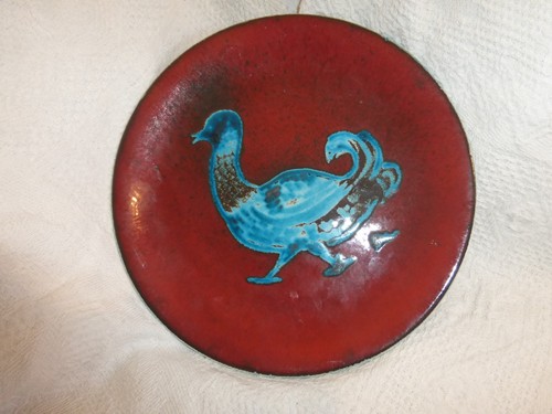 Assiette ancienne signee - ancienne,