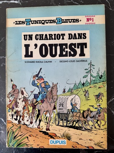 Les tuniques bleues cauvin - bleues,