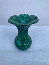 Vase en malachite - 2540 grammes - 200 x 150 x 150 mm